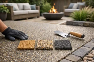 How to Choose Resin Patio Finish