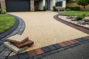 Resin Driveway Colours and Borders That Work