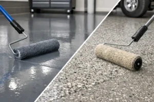 Epoxy vs Polyaspartic Flooring