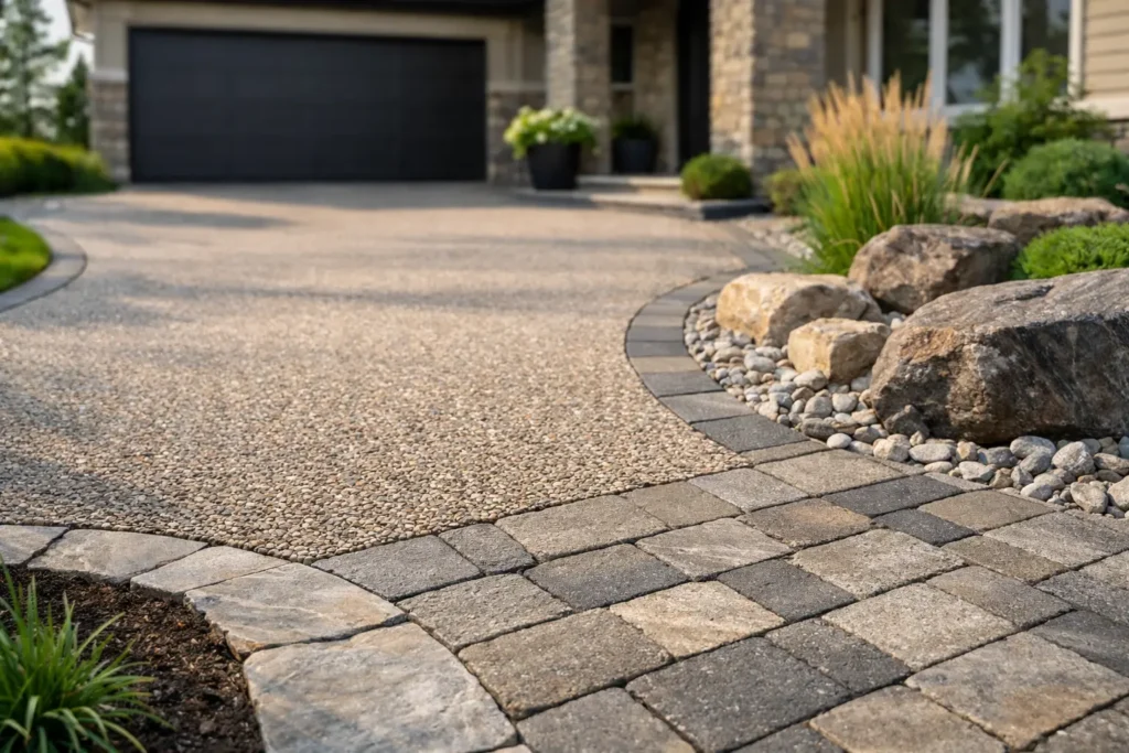Decorative Stone Driveway Finishes That Last