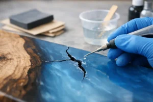 How to Repair Cracked Resin Surfaces Properly