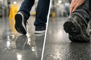 Is Epoxy Flooring Slippery? What Affects Grip