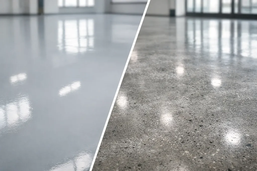 Resin Flooring or Polished Concrete?