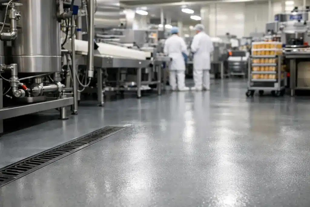 Best Flooring for Food Production Facilities