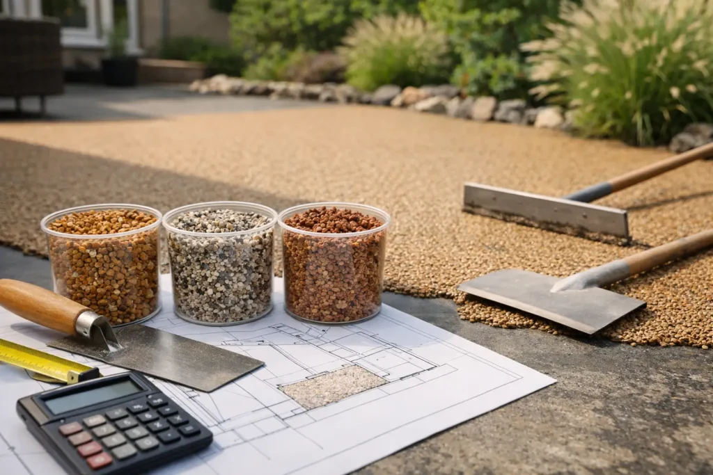 How Much Resin Aggregate Coverage Do You Need?