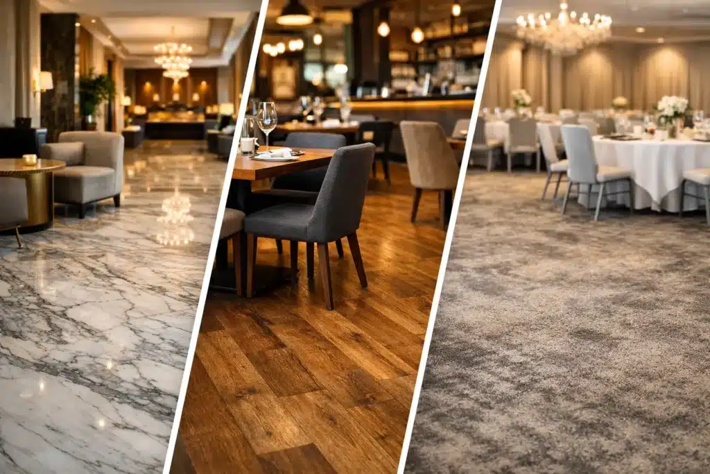Top Hospitality Flooring Options for Venues